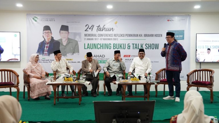 Memorial Conference 24 Tahun KH. Ibrahim Hosen dan Launching Buku “Fikih, Fatwa, dan Ijtihad”